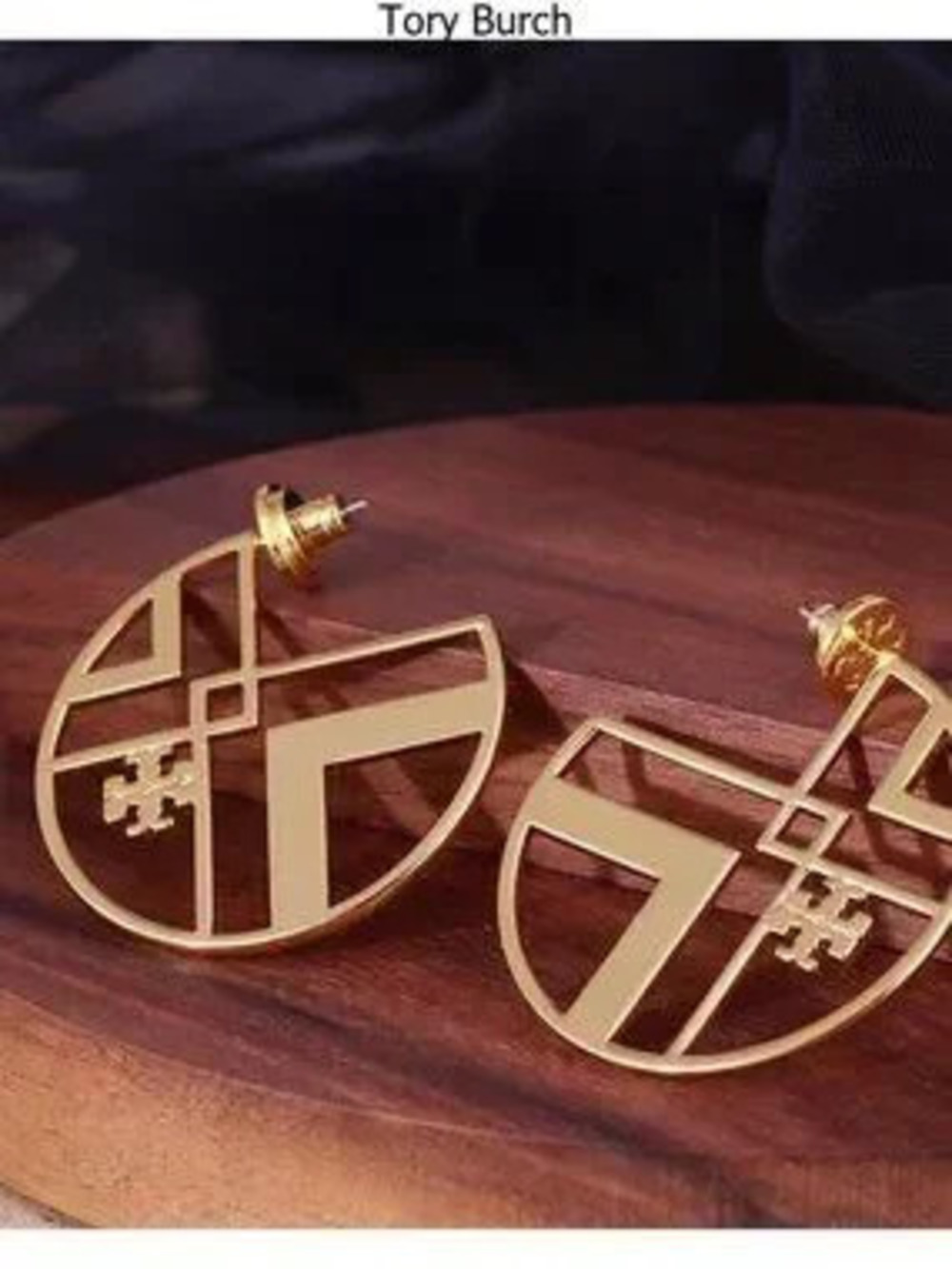 Tory Burch gold earrings